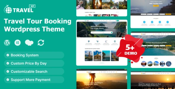 Travel – Tour Booking WordPress Theme