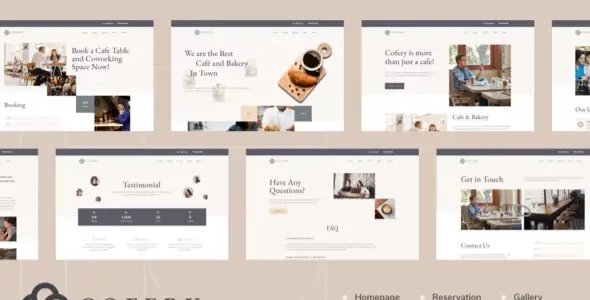Cofery Restaurant & Cafe Elementor Template Kit