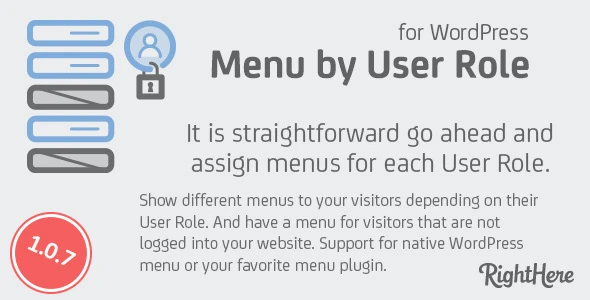 Menu by User Role for WordPress